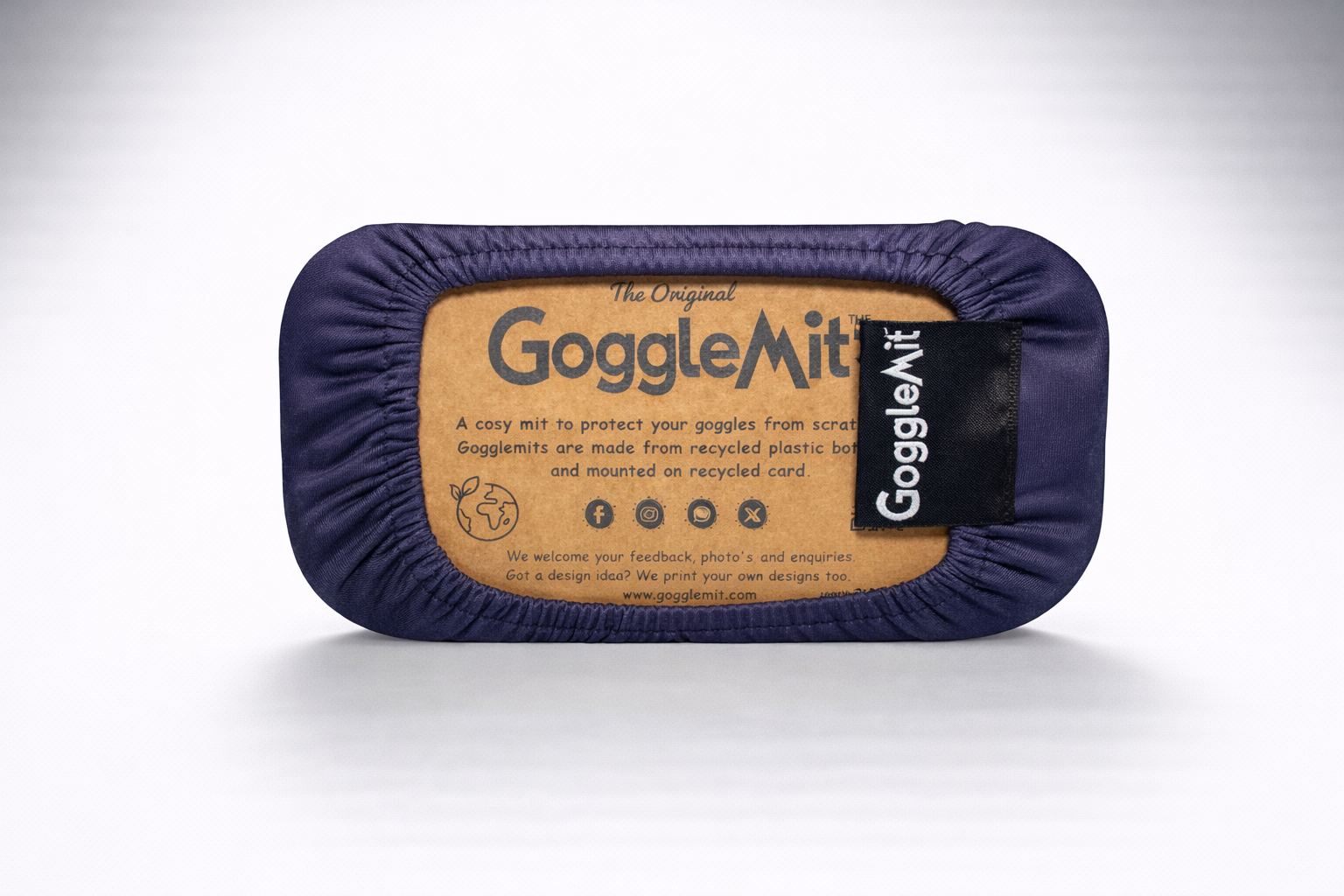 Snowflakes Goggle Cover