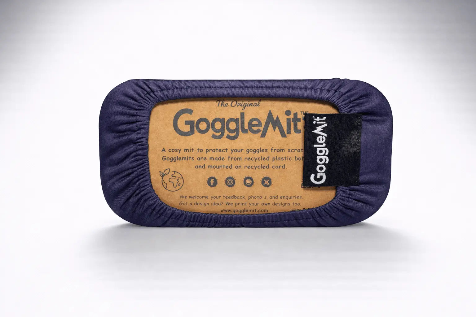 Housse de lunettes à flocons de neige